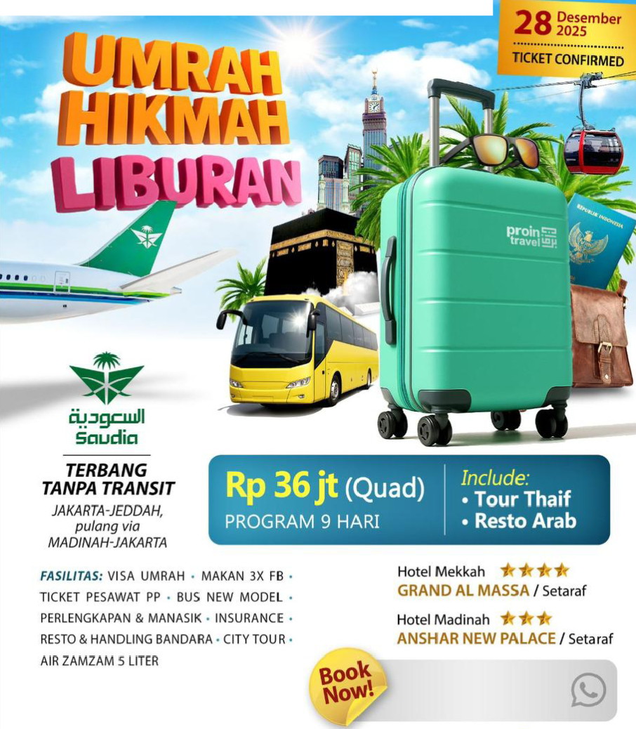 Umroh Liburan Tahun Baru